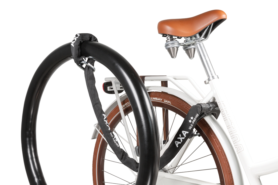 Kædelås AXA ULC PRO Plug-In 1000x8,5mm  Plug In  til  XXL bred 587-1, 587-10 og 588-1, men passer til alle AXA låse med plug-In.